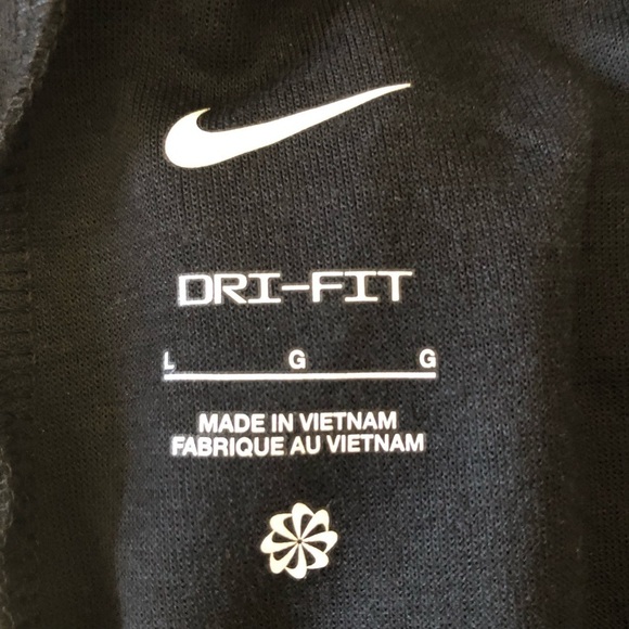 Nike Men's Dri Fit Black Tapered Jogger Pants Large UPF 40+ - Picture 6 of 16